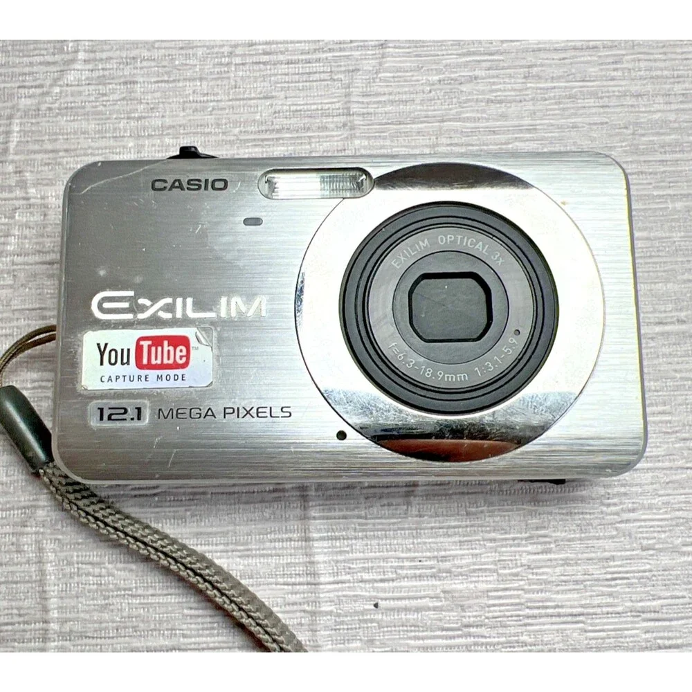 Casio Exilim EX-Z90 Camera - 12.1MP, 3x Opt Zoom, Works/Tested